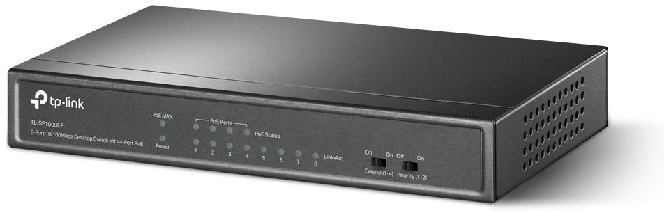 Przełącznik stworzony pod kątem systemów monitoringu IP — do 250 m zasięgu transmisji