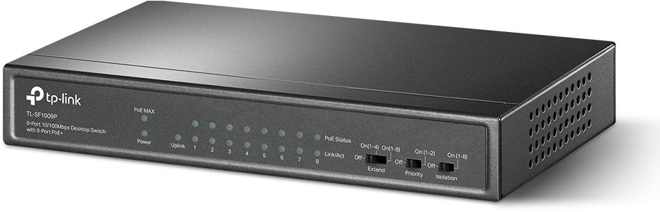 Przełącznik stworzony pod kątem systemów monitoringu IP — do 250 m zasięgu transmisji