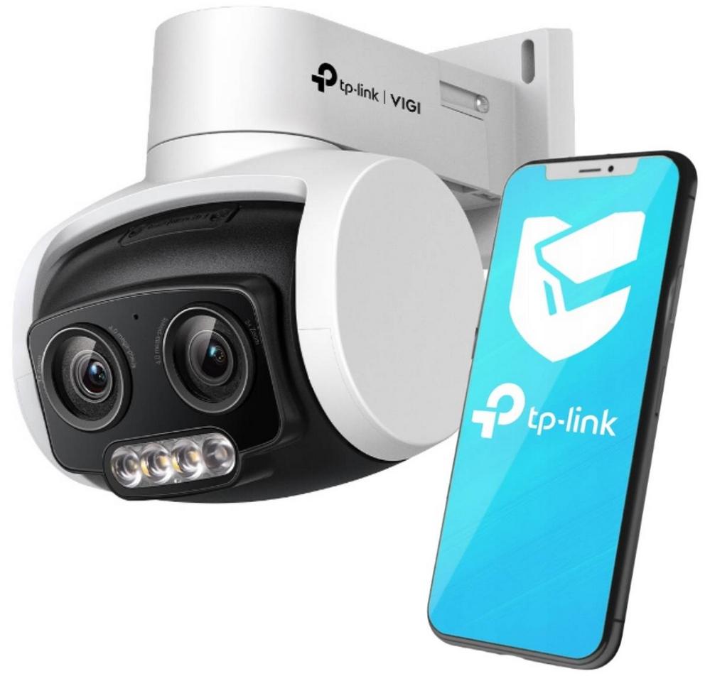 Zewnętrzna kamera IP dwuobiektywowa 4MPx 3xZOOM IP66 TP-LINK VIGI C540V - najważniejsze cechy urządzenia: