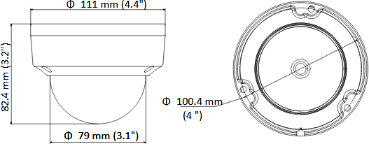 KAMERA IP HIKVISION DS-2CD1121-I (F) (2.8mm)