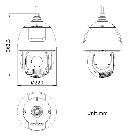 KAMERA IP PTZ HIKVISION DS-2DE7A225IW-AEB (T5)