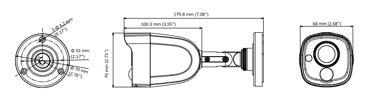 KAMERA 4W1 HIKVISION DS-2CE11H0T-PIRLO(2.8mm)