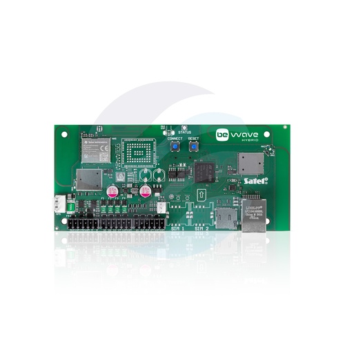 SATEL HYBRID 128 Centrala systemu BE WAVE, do 128 urządzeń, 4 wejścia, 4 wyjścia, RS-485, LAN, WiFi, Grade 2 3