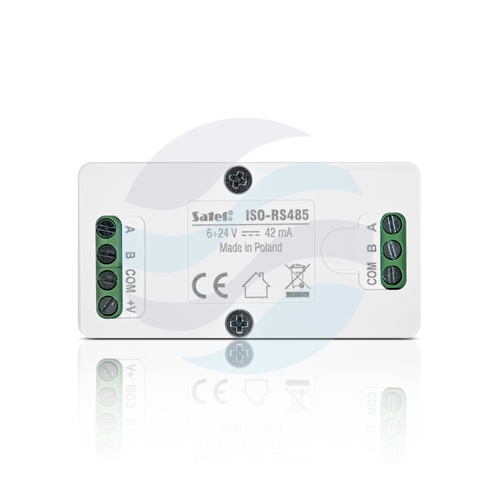 SATEL ISO-RS485 Izolator magistrali RS-485, izolacja galwaniczna, przedłużenie magistrali o 1000 m, 6-24 V DC 7