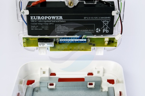 SATEL SP-6500 R Zewnętrzny sygnalizator akustyczno-optyczny, LED, piezo, Grade 2, czerwony 6