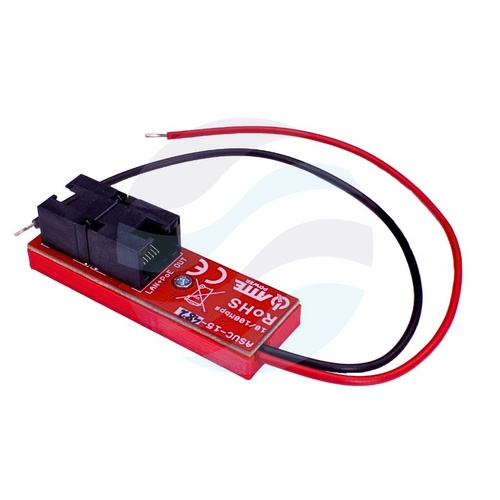 ATTE ASUC-15-482 Przetwornica DC/DC podnosząca napięcie Vin 10...30VDC Vout 48VDC Pout 15W, złącza RJ45/RJ45 + przewody, PoE PASSIVE 4
