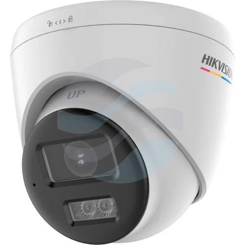 Hikvision DS-2CE72UF3T-LS (2.8mm) Kamera 4w1 8Mpix kopułkowa 2.8mm, 0.0005lux, F1.0, ColorVu, Smart Hybrid Light, IP67, WDR 130dB, IR/LED do 40m, mikrofon, TVI/AHD/CVI/CVBS, biała 2