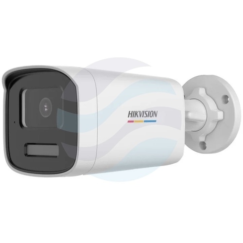 Hikvision DS-2CE12KF3T-LS (2.8mm) Kamera 4w1 5Mpix 3K bullet 2.8mm, 0.0005lux, F1.0, ColorVu, Smart Hybrid Light, IP67, WDR 130dB, IR/LED do 40m, mikrofon, TVI/AHD/CVI/CVBS, biała 2