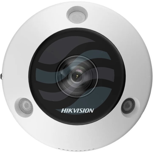 Hikvision DS-2CD63C5G1-IVS (1.29mm) Kamera IP 12Mpix panoramiczna fisheye 1.29mm 360°, DeepinView, 0.03lux, F2.2, IP67, IK10, WDR 120dB, IR do 15m, 4x mikrofon, głośnik, alarm 2/2, audio 1/1, mSD do 256GB, AI, biała 3