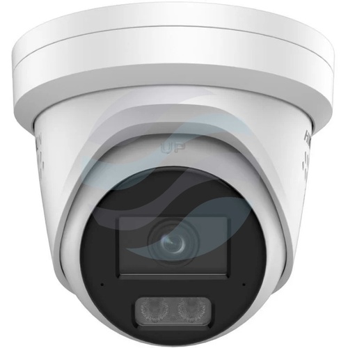 Hikvision DS-2CD2347G3-LIS2UY/SRB (2.8mm) Kamera IP 4Mpix kopułkowa 2.8mm, 0.0001lux, F1.0, ColorVu 3.0, AcuSense 3.0, Live Guard, HikAI-ISP, IP67, NEMA 4X, WDR 130dB, IR/LED do 30m, 2x mikrofon, głośnik, alarm 1/1, mSD do 512GB, AI, biała 2