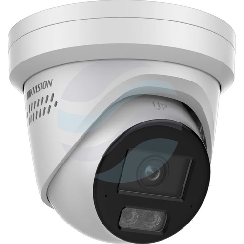 Hikvision DS-2CD2387G3-LIS2UY/SRB (2.8mm) Kamera IP 8Mpix kopułkowa 2.8mm, 0.0005lux, F1.0, ColorVu 3.0, AcuSense 3.0, Live Guard, HikAI-ISP, IP67, NEMA 4X, WDR 130dB, IR/LED do 30m, 2x mikrofon, głośnik, alarm 1/1, mSD do 512GB, AI, biała 2