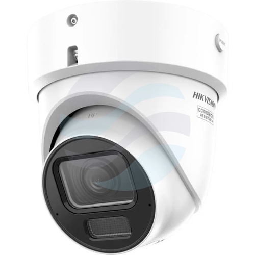 Hikvision DS-2CD2H66G2H-IZSY (2.8-12mm) (eF) Kamera IP 6Mpix kopułkowa motozoom 2.8-12mm, 0.0008lux, F1.2, DarkFighter, AcuSense, IP67, IK10, NEMA 4X, WDR 120dB, IR do 40m, audio 1/1, alarm 1/1, mSD do 512GB, AI, biała 2