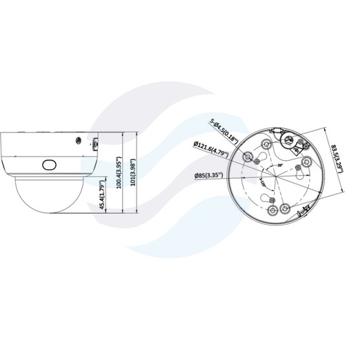 Hikvision DS-2CD2143G2-LIPTRZS2UY (2.8/4mm) Kamera IP 4Mpix kopułkowa motozoom 2.8/4mm, PTRZ, Smart Hybrid Light, IP67, IK10, NEMA 4X, WDR 120dB, IR/LED do 30m, mikrofon, alarm 1/1, mSD do 512GB, AI, biała 4