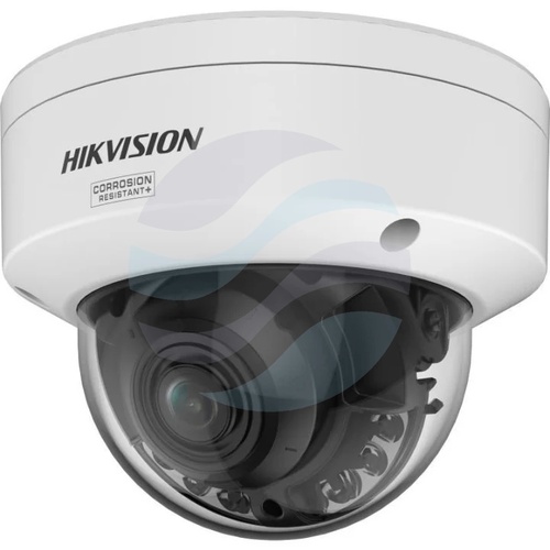 Hikvision DS-2CD27123G2-LIZS2UY (2.8-12mm) Kamera IP 12Mpix kopułkowa motozoom 2.8-12mm, 0.005lux, F1.2, Smart Hybrid Light, IP67, IK10, NEMA 4X, WDR 120dB, IR/LED do 40m, mikrofon, alarm 1/1, mSD do 512GB, AI, biała 2