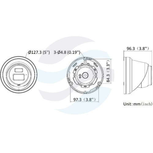 Hikvision DS-2CD2343G2-LIZ2UY/SL (2.8/4mm) Kamera IP 4Mpix kopułkowa motozoom 2.8/4mm, 0.005lux, F1.6, Smart Hybrid Light, Live Guard, AcuSense, IP67, NEMA 4X, WDR 120dB, IR/LED do 30m, 2x mikrofon, głośnik, mSD do 512GB, AI, biała 2
