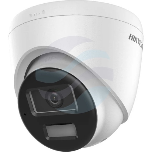 Hikvision DS-2CD1323G2-LIUF/SL(4mm)(PL) Kamera IP 2Mpix kopułkowa 4mm, 0.005lux, F1.6, Smart Hybrid Light, Live Guard, MD 2.0, DWDR, IR LED/LED biały do 30m, mSD do 512GB, mikrofon, głośnik, IP67, biała 3
