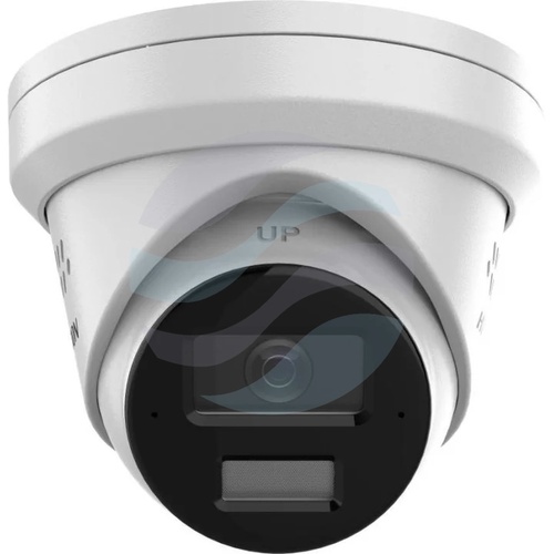 Hikvision DS-2CD2343G2-LI2U/SL (2.8mm) (PL) Kamera IP 4Mpix kopułkowa 2.8mm, 0.005lux, F1.6, Smart Hybrid Light, Live Guard, AcuSense, IP67, WDR 120dB, IR/LED do 30m, 2x mikrofon, głośnik, mSD do 512GB, AI, biała 2