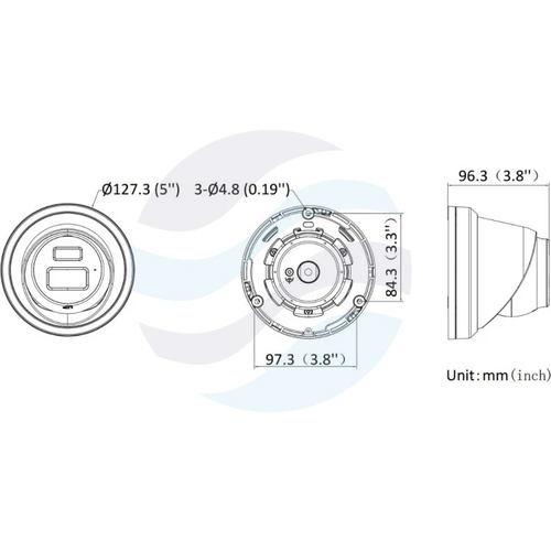 Hikvision DS-2CD2343G2-LI2U/SL (2.8mm) (PL) Kamera IP 4Mpix kopułkowa 2.8mm, 0.005lux, F1.6, Smart Hybrid Light, Live Guard, AcuSense, IP67, WDR 120dB, IR/LED do 30m, 2x mikrofon, głośnik, mSD do 512GB, AI, biała 3