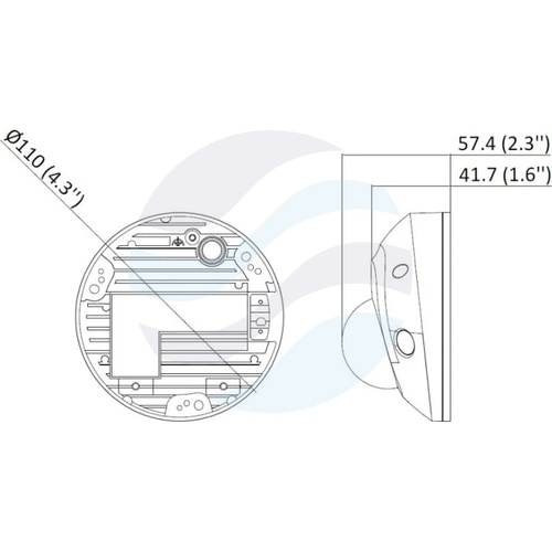 Hikvision DS-2CD2523G2-IS(2.8mm)(D)(PL) Kamera IP 2Mpix mini kopułkowa 2.8mm, 0.005lux, F1.6, AcuSense, IP67, IK08, WDR 120dB, IR do 30m, mikrofon, audio 1/1, alarm 1/1, mSD do 512GB, H.265+, AI, biała 4
