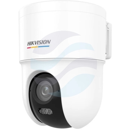 Hikvision DS-2CD1F47G3H-LIUF/SX(2.8mm) Kamera IP obrotowa 4Mpix 2.8mm, 0.0001lux, F1.0, Smart Hybrid Light, ColorVu 3.0, IP66, WDR 120dB, IR/LED do 30m, mSD do 512GB, mikrofon, głośnik, alarm świetlno-dźwiękowy, AI, biała 3