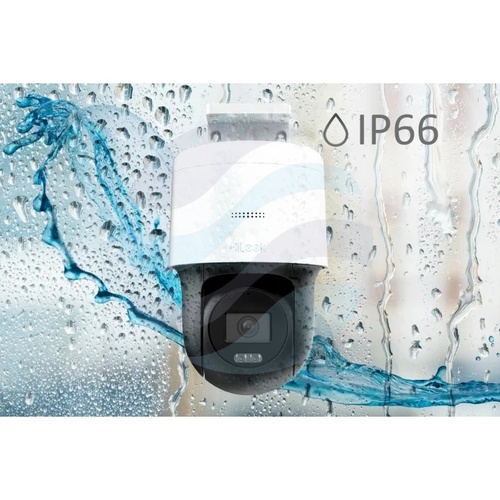 HiLook PTZ-N2MP Kamera obrotowa IP 2Mpix 2.8mm, kąt 111.4°, IR LED/LED biały do 30m, DWDR, mSD do 256GB, mikrofon, głośnik, IP66, biała 5