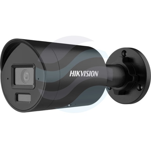 Hikvision DS-2CD2083G2-LI2U(2.8mm)(BLACK)(PL) Kamera IP 8Mpix 4K bullet 2.8mm, 0.005lux, F1.6, Smart Hybrid Light, AcuSense, WDR 120dB, IR LED/LED biały do 40m, mSD do 512GB, 2x mikrofon, IP67, czarna 3