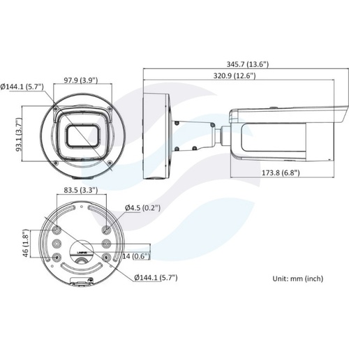 Hikvision DS-2CD3686G2-IZS (7-35mm) (H) (eF) Kamera IP 8Mpix bullet motozoom 7-35mm, 0.003lux, F1.6, AcuSense, HEOP 2.0, IP66, IK10, WDR 120dB, IR do 80m, audio 1/1, alarm 1/1, mSD do 512GB, AI, biała 4