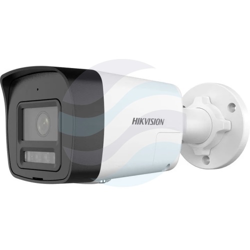 Hikvision DS-2CD1023G2-LIUF/SL(2.8mm)(PL) Kamera IP 2Mpix bullet 2.8mm, 0.005lux, F1.6, Smart Hybrid Light, Live Guard, MD 2.0, DWDR, IR LED/LED biały do 30m, mSD do 512GB, mikrofon, głośnik, IP67, biała 2
