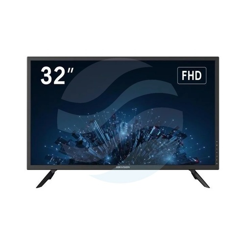 Hikvision DS-D5032F3-1V0S Monitor LED 32 Full HD 1920x1080, VA, do 75Hz, HDMI 1.4, VGA, wyjście audio, głośniki 2x 10W, 300 cd/m², praca 24/7, czarny 2