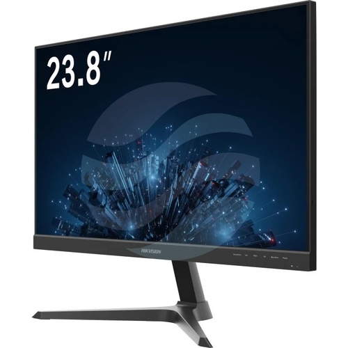 Hikvision DS-D5224F3-1V0SV/D Monitor sieciowy CCTV ze zintegrowanym dekoderem, praca 24/7, 23.8 Full HD 1920×1080 E-LED 60Hz, dekodowanie 16 kanałów 1080p/30 i pojedynczego obrazu do 32Mpx, H.265/H.264/Smart265/Smart264/MJPEG, HDMI, audio out, RJ45 Gigabi 2