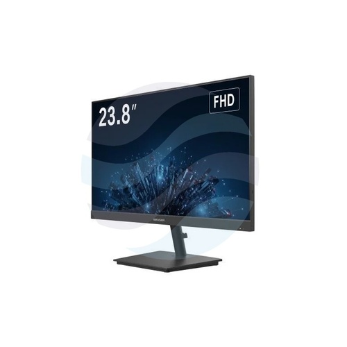 Hikvision DS-D5224F2-1V1S/B Monitor LED 23.8 Full HD 1920x1080, VA, 75Hz, BNC/CVBS, HDMI 1.4, VGA, Audio In, USB 2.0, głośniki 2x 2W, 250 cd/m², praca 24/7, czarny 2