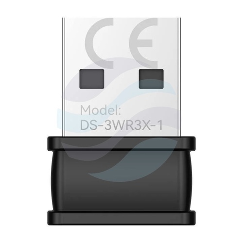 Hikvision DS-3WR3X-1 Karta bezprzewodowa USB Wi-Fi 6 2.4GHz, IEEE 802.11ax/b/g/n, USB 2.0, plug and play, WPA/WPA2-PSK 2