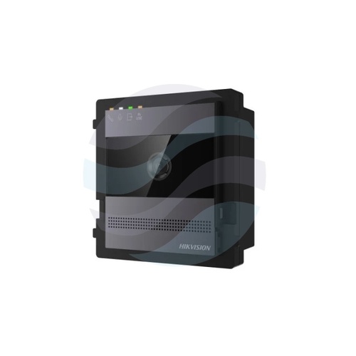 Hikvision DS-KD7003EY-IME2/A Moduł główny stacji bramowej 2-Wire HD, kamera 2Mpix, kąt widzenia 133°/82°, WDR, IR, konfiguracja 0-2 przycisków, sterowanie 2 zamkami: 1x przekaźnik i 1x wyjście impulsowe DC, 2x konfigurowalne wejście alarmowe, IP65, IK08,  3