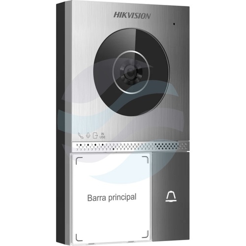Hikvision DS-KV7413EY-IME2-1/2/4 Stacja bramowa wideodomofonu 2-Wire HD, kamera 2Mpix, kąt widzenia 135°/85°, WDR, IR, konfiguracja 1, 2 lub 4 przycisków, czytnik kart M1, sterowanie 2 zamkami: 1x przekaźnik i 1x wyjście impulsowe DC, 2x konfigurowalne we 2