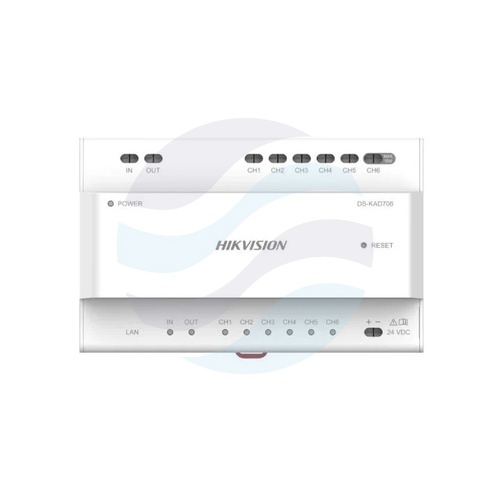 Hikvision DS-KIS705EY Zestaw wideodomofonowy IP 2-wire HD, kamera 2Mpx Full HD, kąt 135°, monitor dotykowy 7 cali 1024x600, Wi-Fi, czytnik Mifare, sterowanie furtką i bramą, Hik-Connect, IP65, IK08 3
