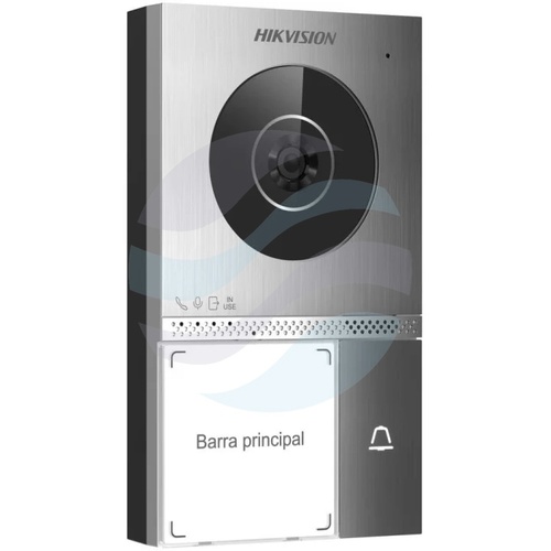 Hikvision DS-KIS705EY Zestaw wideodomofonowy IP 2-wire HD, kamera 2Mpx Full HD, kąt 135°, monitor dotykowy 7 cali 1024x600, Wi-Fi, czytnik Mifare, sterowanie furtką i bramą, Hik-Connect, IP65, IK08 4
