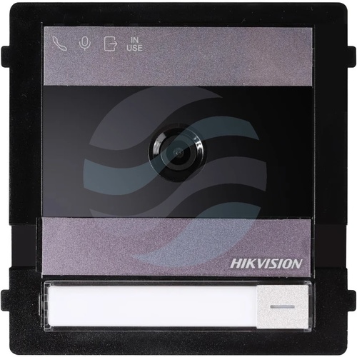 Hikvision DS-KIS704EY-ACW2/Aluminum Zestaw wideodomofonowy IP 2-wire HD, kamera 2Mpx Full HD, kąt 133°, monitor dotykowy 7 cali 1024x600, Wi-Fi, klawiatura kodowa, Hik-Connect, IP65, IK08, natynkowy 7