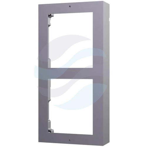 Hikvision DS-KIS704EY-ACW2/Aluminum Zestaw wideodomofonowy IP 2-wire HD, kamera 2Mpx Full HD, kąt 133°, monitor dotykowy 7 cali 1024x600, Wi-Fi, klawiatura kodowa, Hik-Connect, IP65, IK08, natynkowy 10