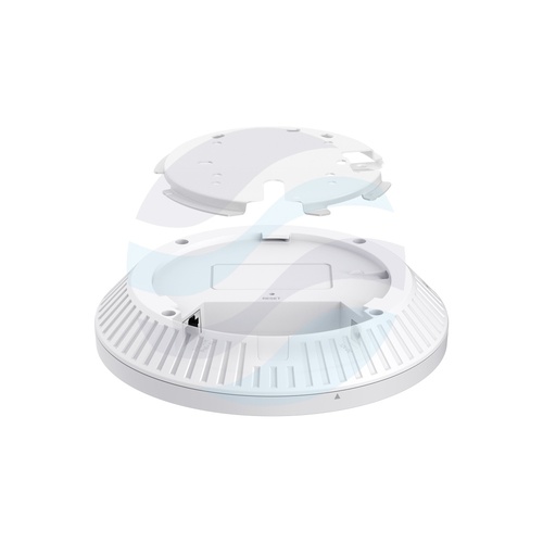 TP-Link EAP727 Access Point sufitowy Wi-Fi 7 BE5000, 688/4324 Mb/s, 2,4/5 GHz, 2×4/3×6 dBi, 1× 100/1000/2500 Mb/s, PoE 802.3at, 12 V 1,5 A (brak zasilacza w zestawie), Omada, biały 2