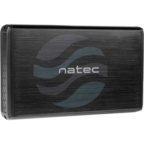 NATEC Rhino NKZ-0448 zewnętrzna obudowa dysku 3.5" SATA HDD, USB 3.0, aluminium, czarny 4