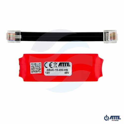 ATTE POWER ASUC-15-480-HS Adapter PoE PASSIVE podnoszący napięcie do 48V 2