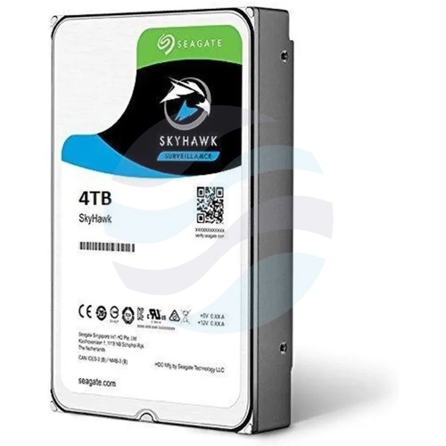 SEAGATE skyhawk 4 TB (ST4000VX016) Dysk CCTV do monitoringu 3.5" HDD, SATA III 6 Gb/s, 256 MB, 5900 obr./min 3