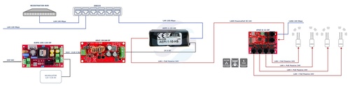 ATTE POWER ASUC-100-240-OF Przetwornica podnosząca napięcie do 24V 3
