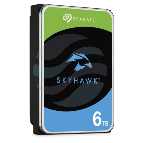 SEAGATE skyhawk 6 TB (ST6000VX009) Dysk CCTV do monitoringu 3.5" HDD, SATA III 6 Gb/s, 256 MB, 5900 obr./min 7