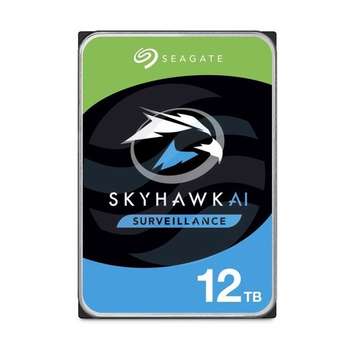 SEAGATE skyhawk AI 20 TB (ST20000VE004) Dysk CCTV do monitoringu 3.5" HDD, SATA III 6 Gb/s, 512 MB, 7200 obr./min 3