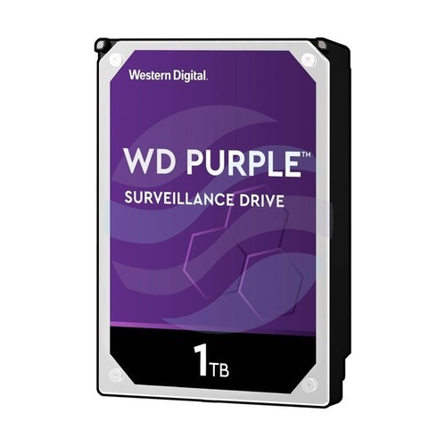 Western Digital WD Purple 1 TB (WD10PURZ) Dysk CCTV do monitoringu 24/7 3.5" HDD, SATA III 6 Gb/s, 64 MB, 5400 obr./min 8