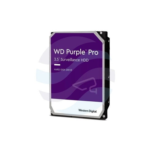 Western Digital WD Purple Pro 8 TB (WD8002PURP) Dysk CCTV do monitoringu 24/7 3.5" HDD, SATA III 6 Gb/s, 256 MB, 7200 obr./min 3