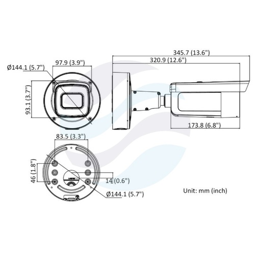 Hikvision DS-2CD2646G2-IZS Kamera IP 4Mpix bullet motozoom 2.8-12mm, AcuSense, DarkFighter, WDR 120dB, IP67, audio, IR 50m, PoE, H.265+ 2