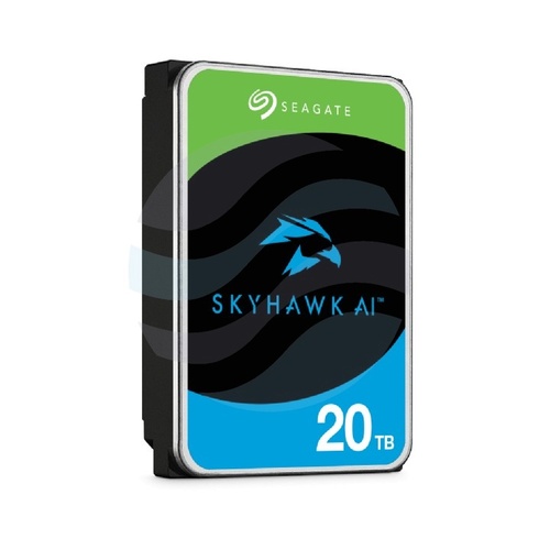 SEAGATE skyhawk AI 20 TB (ST20000VE003) Dysk CCTV do monitoringu 3.5" HDD, SATA III 6 Gb/s, 256 MB, 7200 obr./min 6