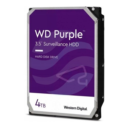 Western Digital WD Purple 4 TB (WD44PURZ) Dysk CCTV do monitoringu 24/7 3.5" HDD, SATA III 6 Gb/s, 256 MB, 5400 obr./min 9